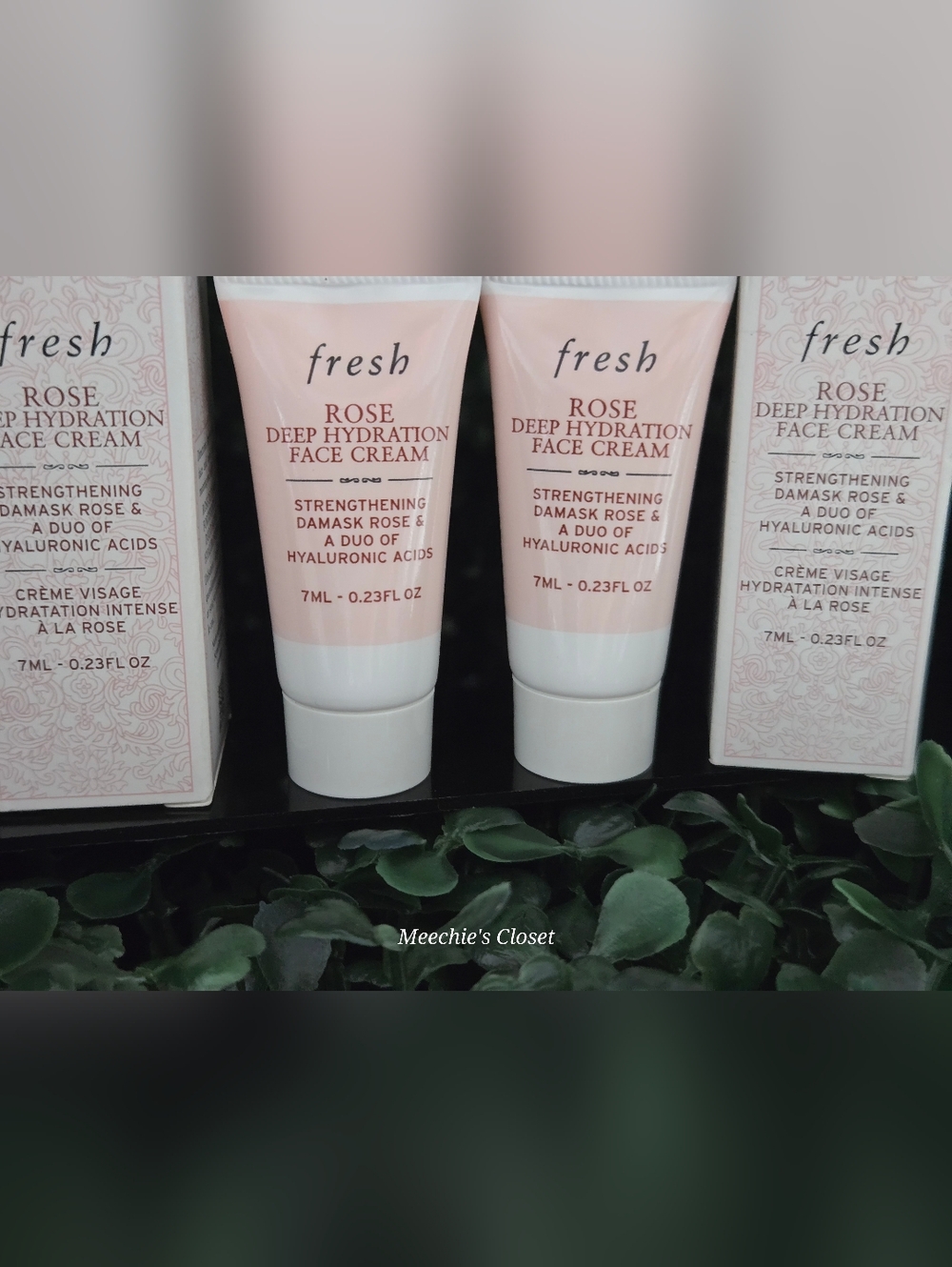 Fresh Rose Deep Hydration Face Cream New in Box x2 NIB